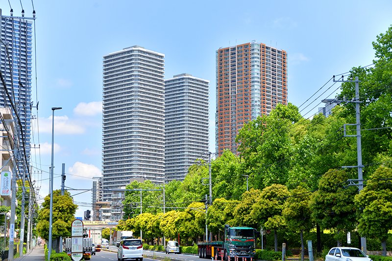 東京主要ターミナルへのアクセスも便利。再開発による近代的な街並み