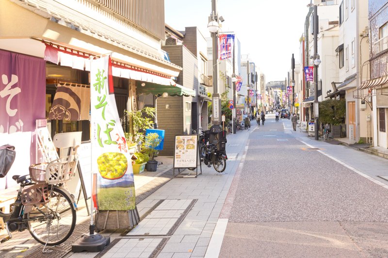 旧東海道の街並み