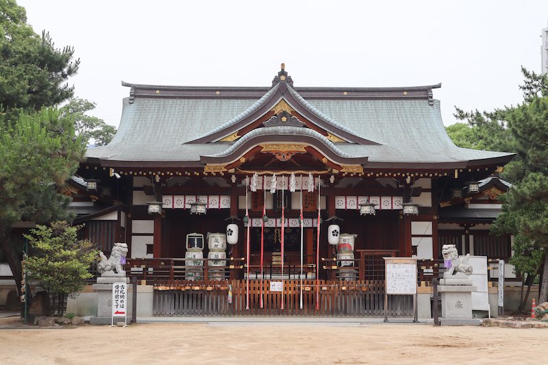 日本書紀にもその名が記されているという「本住吉神社」