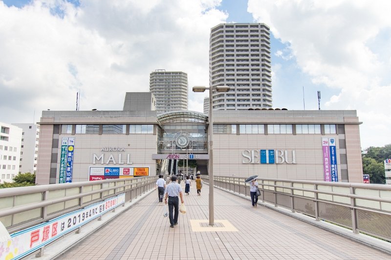 「東戸塚」駅から直径の連絡路