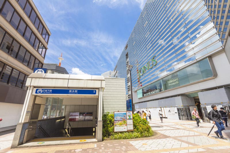 10路線が集まるビッグターミナルでショッピングタウンとしても賑わう横浜駅周辺エリア
